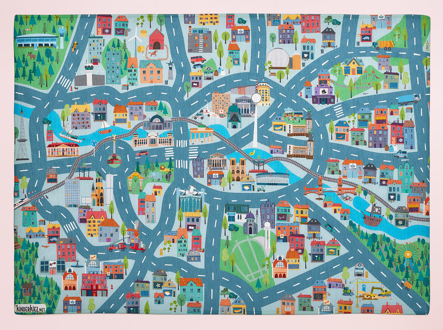 Metropolis Berlin Spielteppich