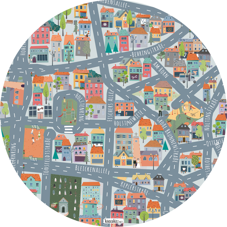 Hamburg Ottensen Spielteppich