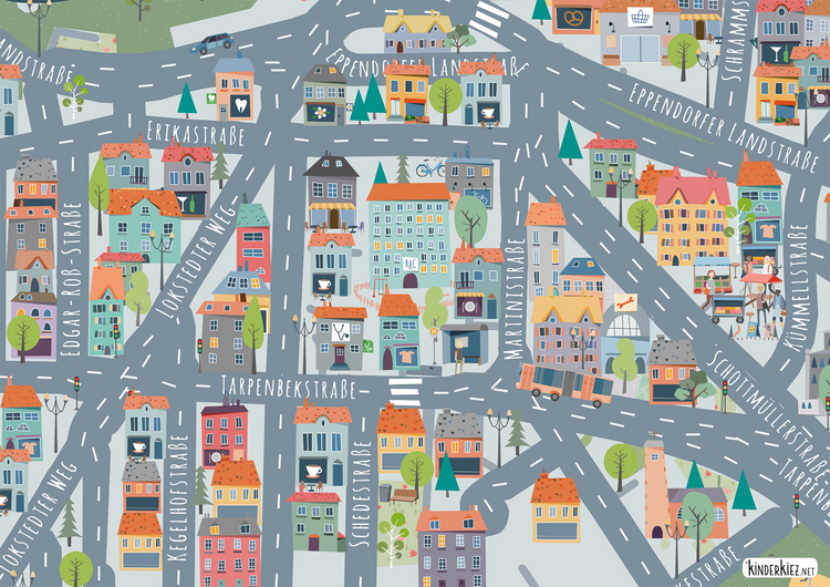 Hamburg Eppendorf Spielteppich