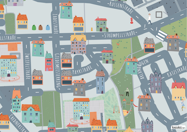 Leipzig Probstheida Spielteppich