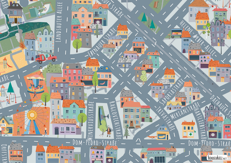 München Neuhausen Spielteppich