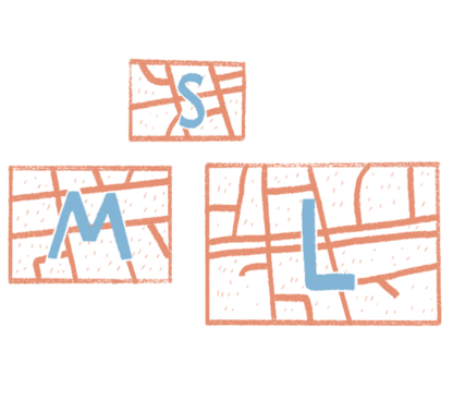 Form und Größe des Spielteppichs festlegen